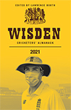 Wisden Cricketers' Almanack 2021 - Edited by Lawrence Booth, Co-editor Hugh Chevallier,
International Editor Steven Lynch and Statistical Editor Harriet Monkhouse